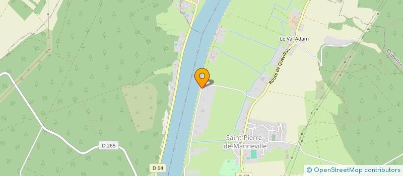 localisation de l'entreprise SCI MASSILIA BENEFICUM  SAINT-PIERRE-DE-MANNEVILLE