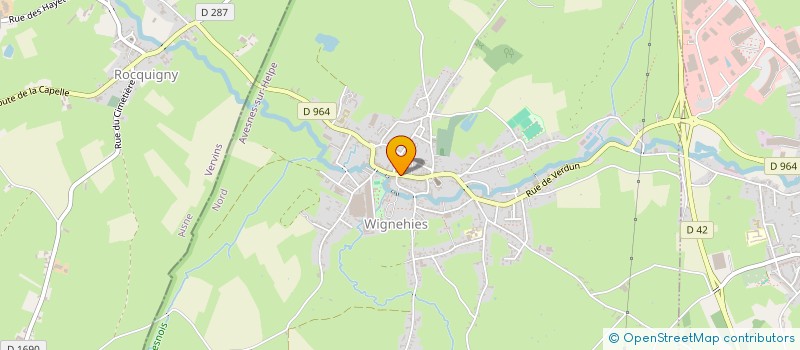 localisation de l'entreprise SCI MASSIN TADDEI  WIGNEHIES