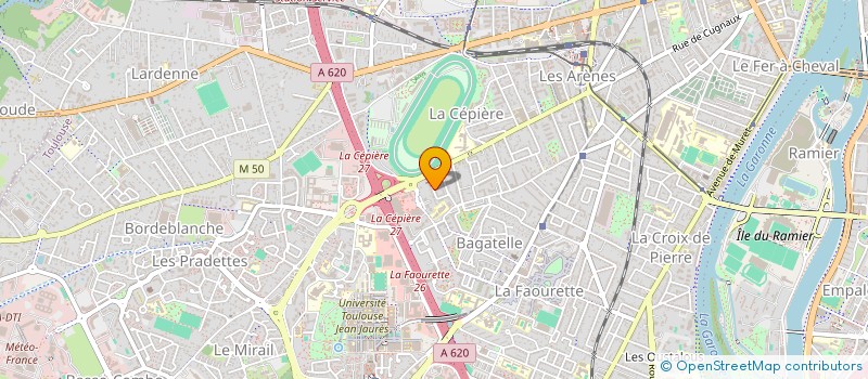 localisation de l'entreprise SCI MASSO31 à TOULOUSE
