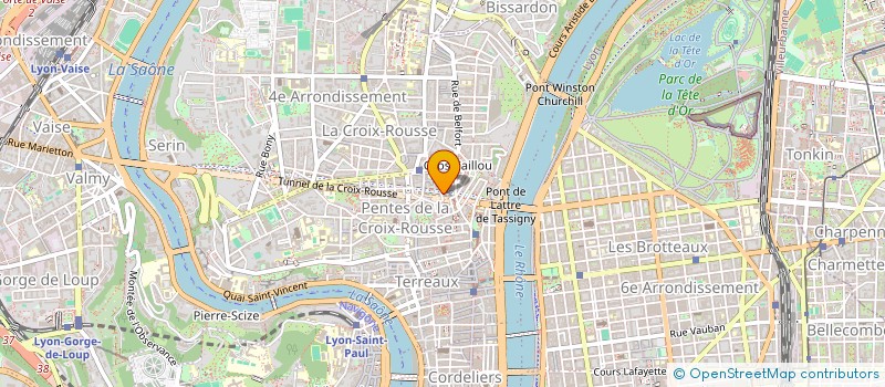 localisation de l'entreprise SCI MASSOLY à LYON