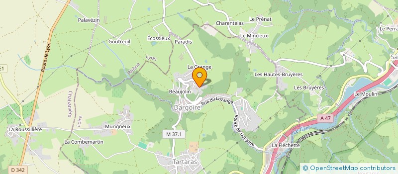 localisation de l'entreprise SCI MASSON  SAINT-MARTIN-LA-PLAINE