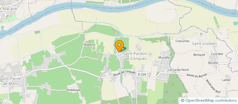 localisation de l'entreprise SCI MASSON  SAINT-PARDON-DE-CONQUES