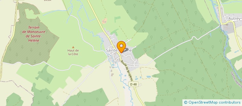 localisation de l'entreprise SCI MASSON  SAINTE-HELENE