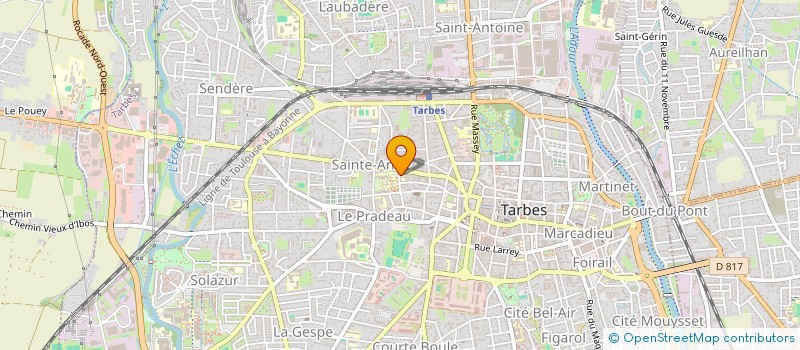 localisation de l'entreprise SCI MASSON  TARBES