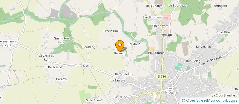 localisation de l'entreprise SCI MASSON  PLOUHA