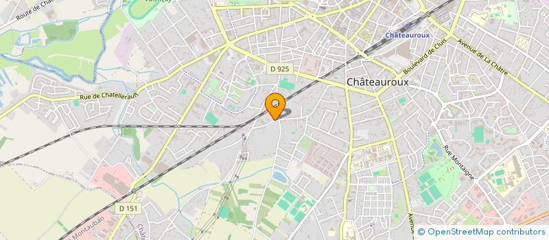 localisation de l'entreprise SCI MASSON IMMOBILIER à CHATEAUROUX
