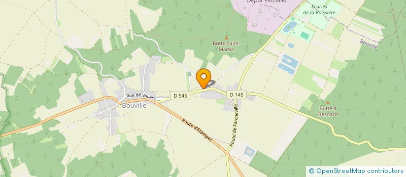 localisation de l'entreprise SCI MASSON JM2CR  BOUVILLE