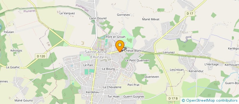 localisation de l'entreprise SCI MASSOT  PLUMERGAT