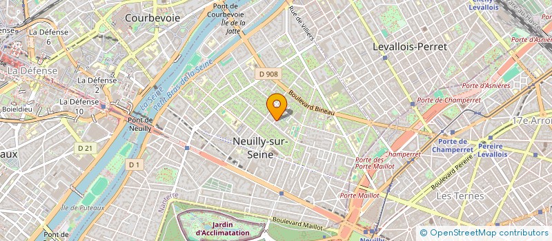 localisation de l'entreprise SCI MASSOUD à NEUILLY-SUR-SEINE