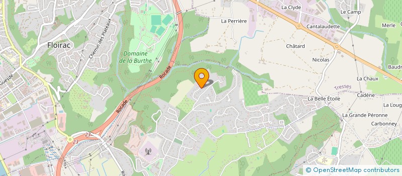 localisation de l'entreprise SCI MASSURAT  BOULIAC