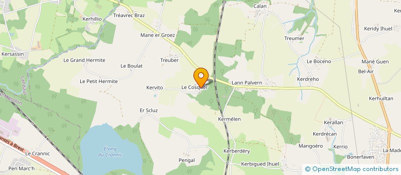 localisation de l'entreprise SCI  MASSY AUTOROUTE  BRECH