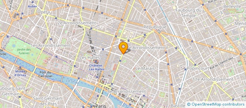 localisation de l'entreprise SCI MASSY I CHAMPS RONDS  PARIS
