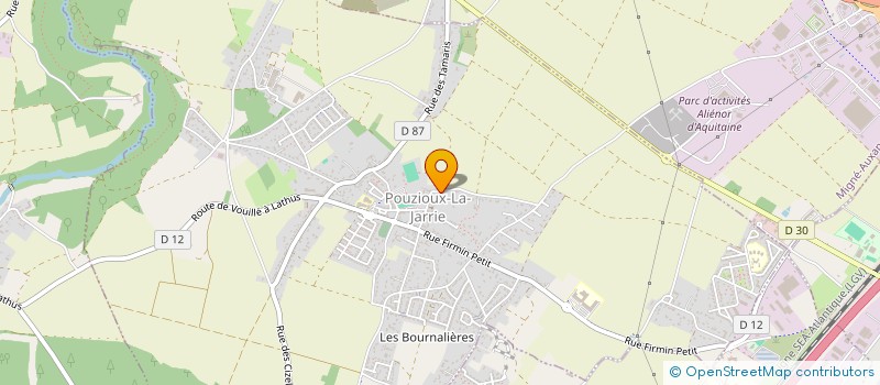 localisation de l'entreprise SCI MASSY LES DEUX RIVIERES 518  VOUNEUIL-SOUS-BIARD