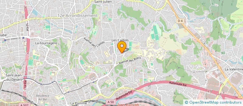 localisation de l'entreprise SCI MASTER HOMES à MARSEILLE