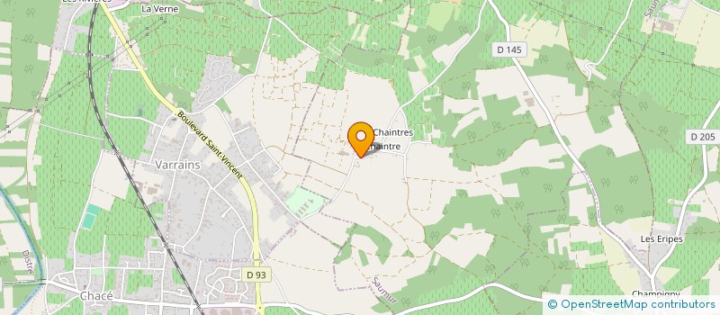 localisation de l'entreprise SCI MASTESA  SAUMUR