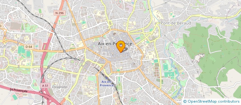 localisation de l'entreprise SCI MASTOK  AIX-EN-PROVENCE