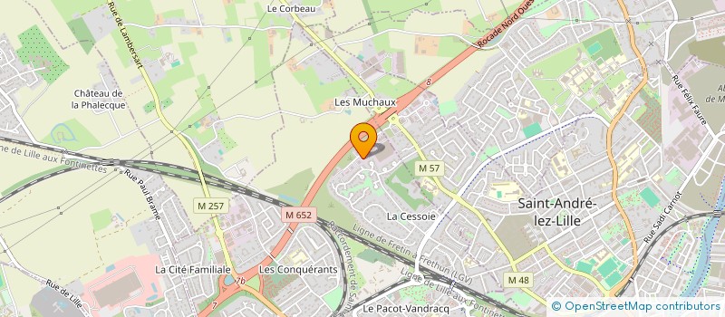 localisation de l'entreprise SCI MASTRA à LAMBERSART