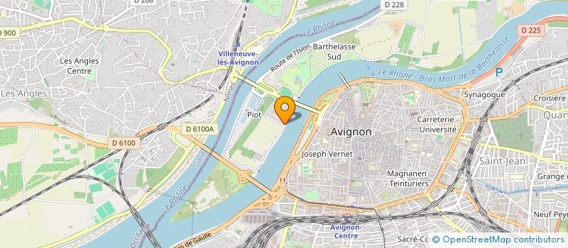 localisation de l'entreprise SCI MASTREILLE  AVIGNON