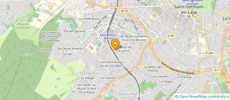 localisation de l'entreprise SCI MASUDA INVESTISSEMENTS  SAINT-GERMAIN-EN-LAYE