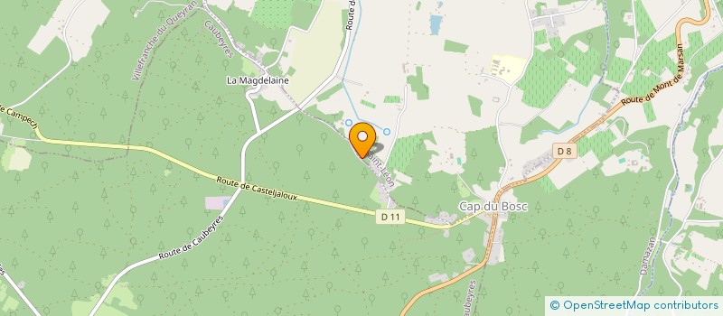 localisation de l'entreprise SCI MASYLGUY  SAINT LEON