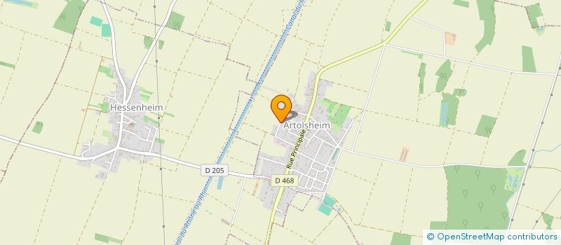 localisation de l'entreprise SCI MAT 2004  SCHOENAU