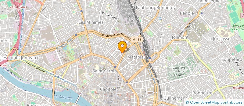 localisation de l'entreprise SCI MAT à TOULOUSE