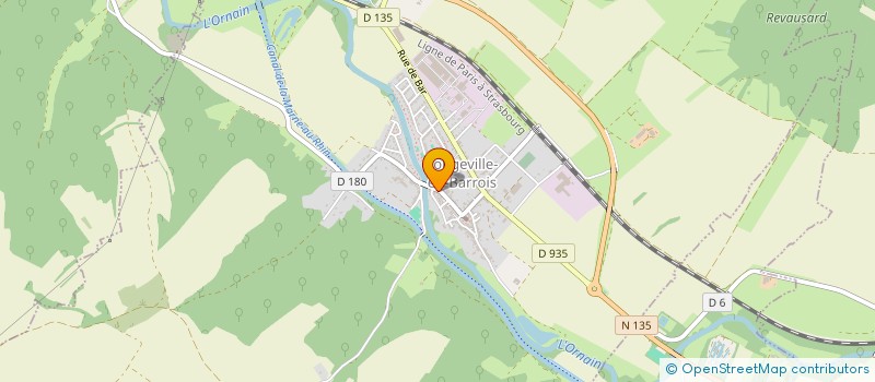 localisation de l'entreprise SCI MAT' IMMO à LOISEY