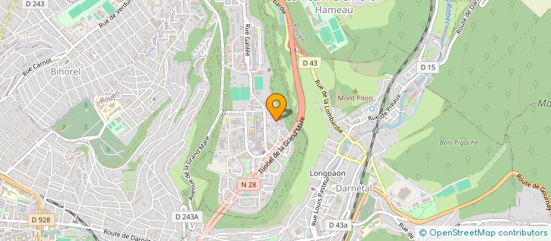 localisation de l'entreprise SCI MAT'IMMO à ROUEN