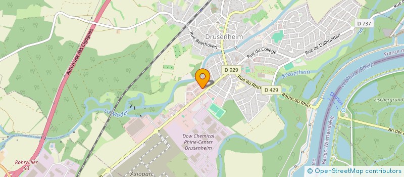 localisation de l'entreprise SCI MAT MED  DRUSENHEIM