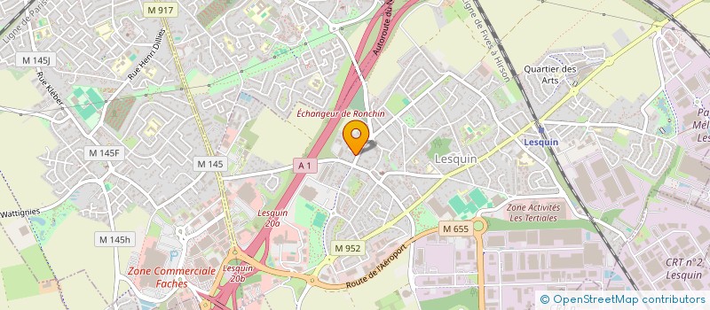 localisation de l'entreprise SCI MAT & THILDA à LESQUIN