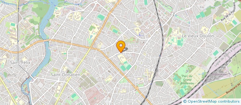 localisation de l'entreprise SCI MATA à NANTES