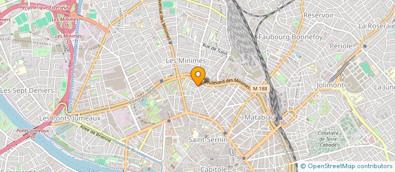 localisation de l'entreprise SCI MATABIAU CHALETS à TOULOUSE