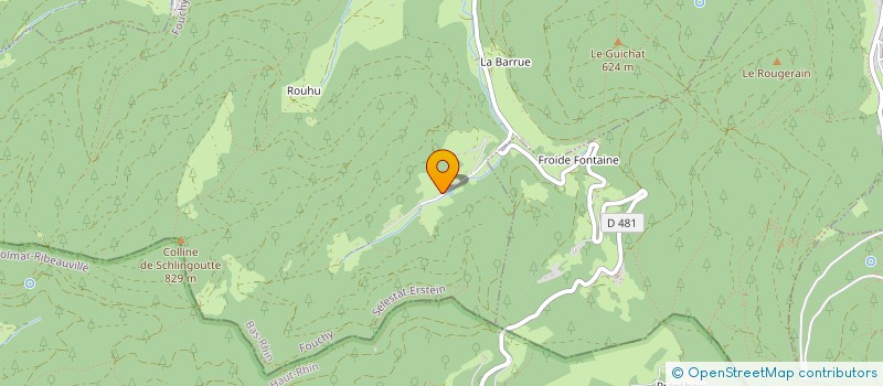 localisation de l'entreprise SCI MATADE  FOUCHY