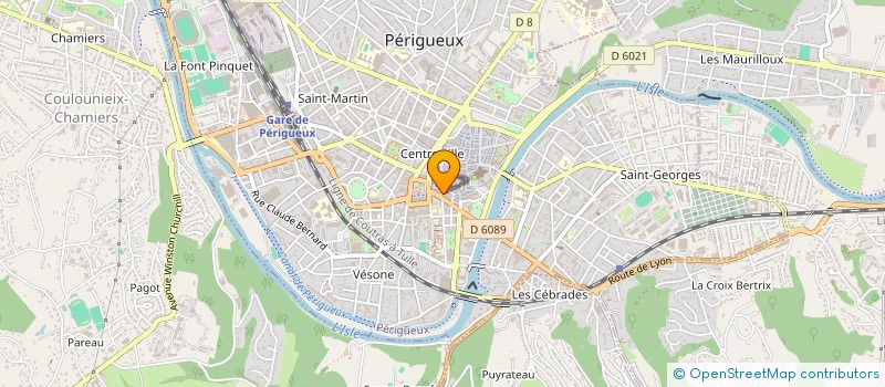 localisation de l'entreprise SCI MATAG à PERIGUEUX