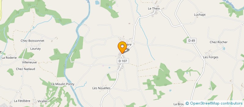 localisation de l'entreprise SCI MATAINA  VAL-D'OIRE-ET-GARTEMPE