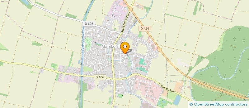 localisation de l'entreprise SCI MATALA  MARCKOLSHEIM