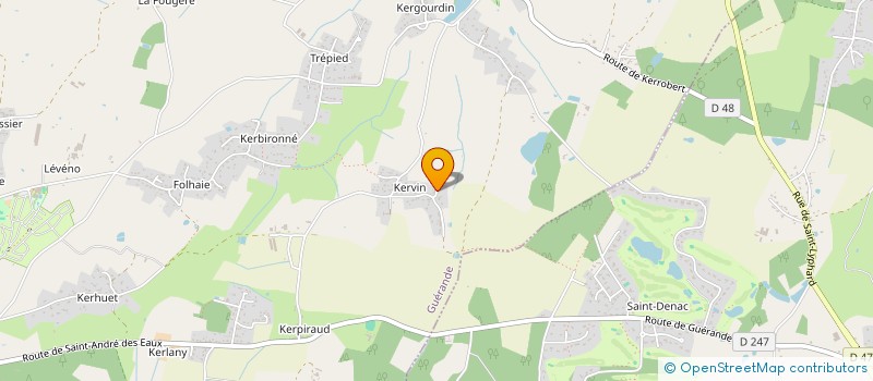 localisation de l'entreprise SCI MATAMBRE  GUERANDE