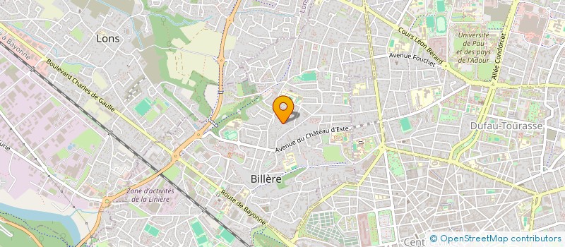 localisation de l'entreprise SCI MATANA  BILLERE