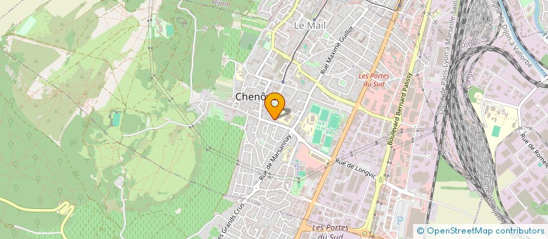 localisation de l'entreprise SCI MATAND à CHENOVE