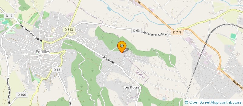 localisation de l'entreprise SCI MATAPO  EGUILLES