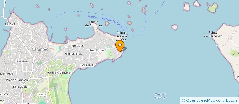 localisation de l'entreprise SCI MATARENNES  CARANTEC