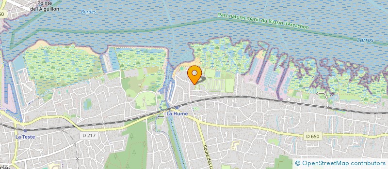 localisation de l'entreprise SCI MATATO  GUJAN-MESTRAS