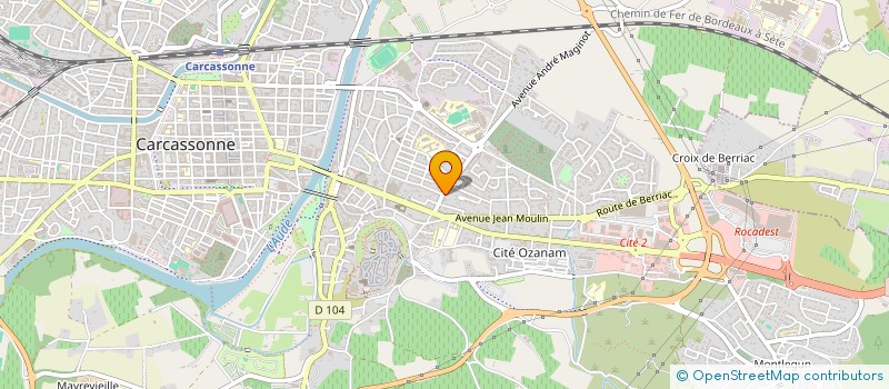 localisation de l'entreprise SCI MATAUSINE à CARCASSONNE