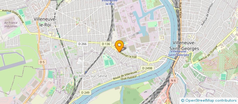 localisation de l'entreprise SCI MATAYLI  ABLON-SUR-SEINE