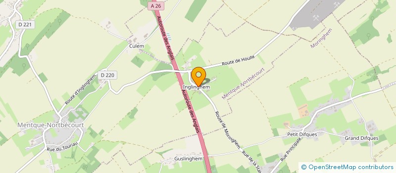 localisation de l'entreprise SCI MATCH  MENTQUE-NORTBECOURT