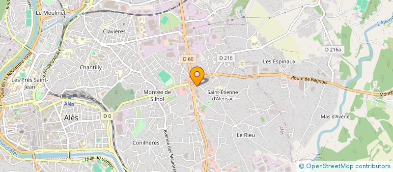 localisation de l'entreprise SCI MATCHA  ALES