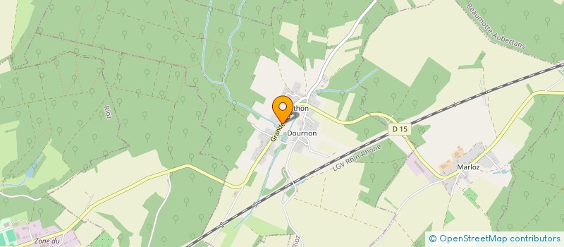 localisation de l'entreprise SCI MATCHOCAS  NEUVELLE-LES-CROMARY