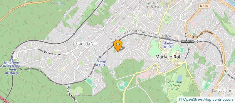 localisation de l'entreprise SCI MATECO  MARLY-LE-ROI