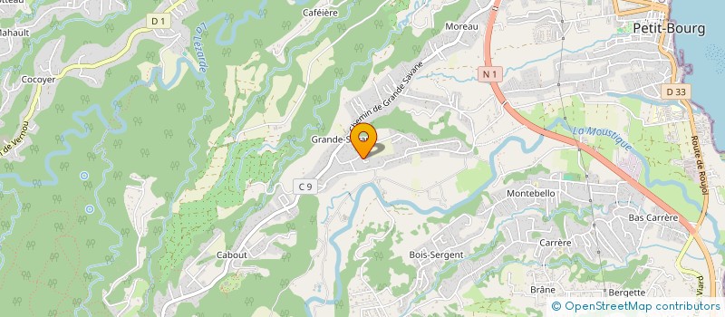 localisation de l'entreprise SCI MATEKAN à PETIT-BOURG
