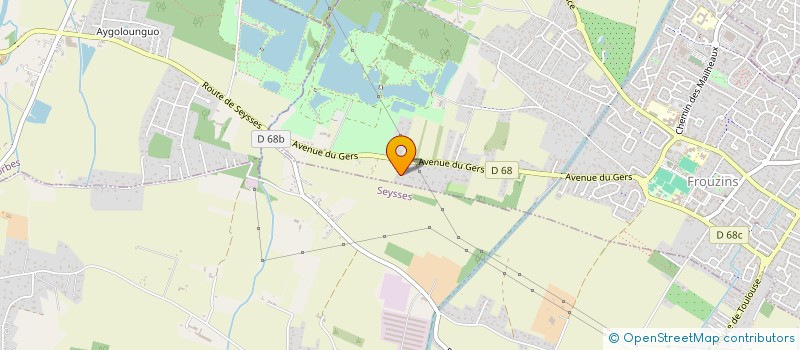 localisation de l'entreprise SCI MATELIE  FROUZINS